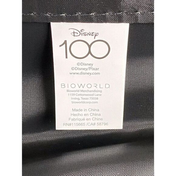 Bioworld Disney 100 Years Of Music And Wonder 20” Carry On Spinner Suitcase NEW - Picture 16 of 16